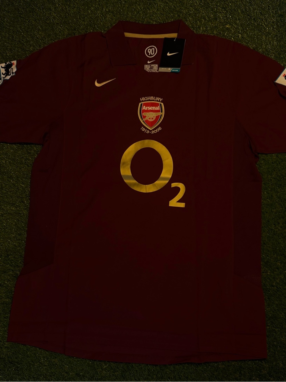 Arsenal 05/06 Home Thierry Henry Jersey Size XL